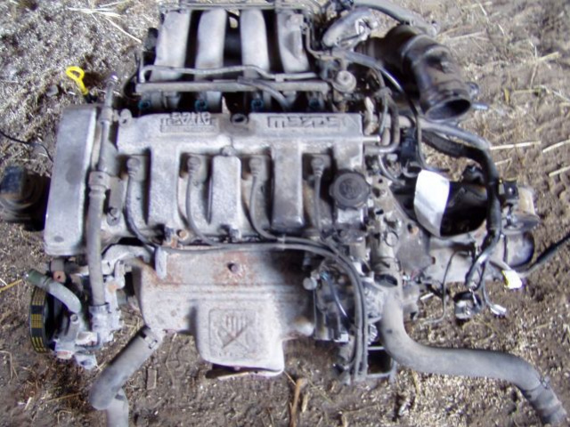 Mazda 626 двигатель 1.8 i + коробка передач навесное оборудование 92-97