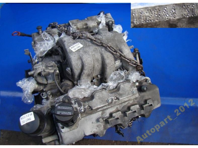 Двигатель MERCEDES S класса W220 3.2 V6 02г. 112.944