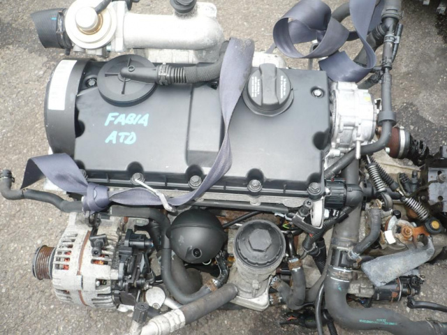 Двигатель Skoda Fabia 1.9 TDI 101 л. с. ATD