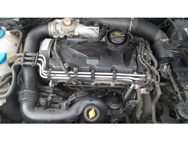 Двигатель VW GOLF V AUDI A3 1.9TDI BKC 06г. в сборе