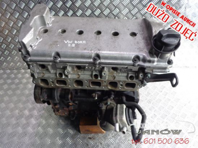 Двигатель VW Bora 2.8 V6 VR6 204KM 98-05r pomiar !
