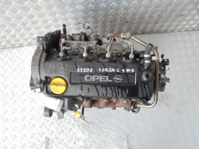 OPEL CORSA C ASTRA II G 1.7 TDI Y17DT двигатель