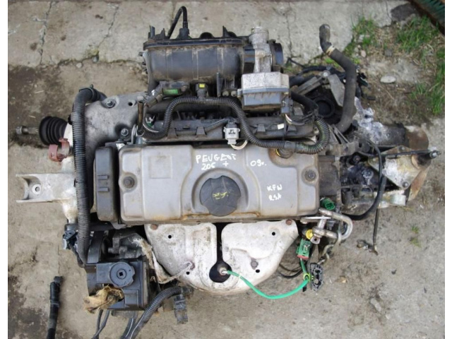Двигатель XSARA PEUGEOT 206 + PLUS 1.4 KFW 75KM 2009г.