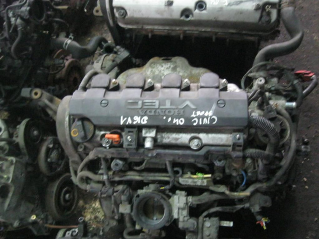 Двигатель HONDA CIVIC 01-05 1.6 D16V1 запчасти