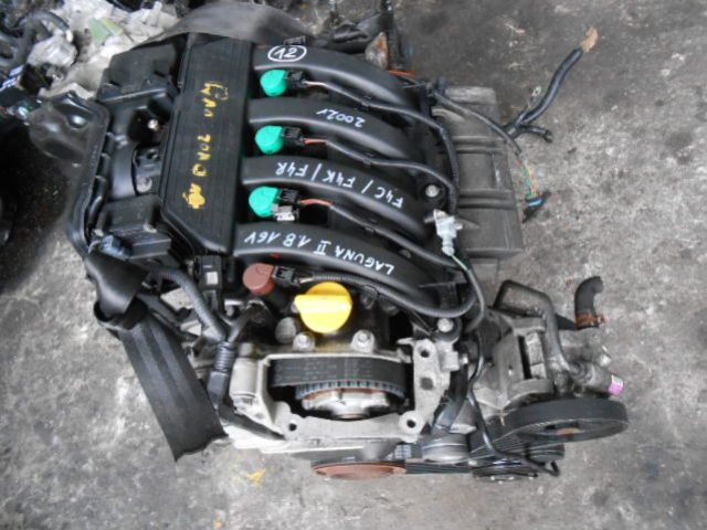 Двигатель RENAULT LAGUNA II 1.8 16V F4C F4K F4R