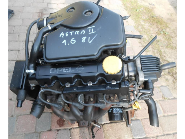 Двигатель 1.6 8V OPEL ASTRA 2 II G 106 тыс германия !