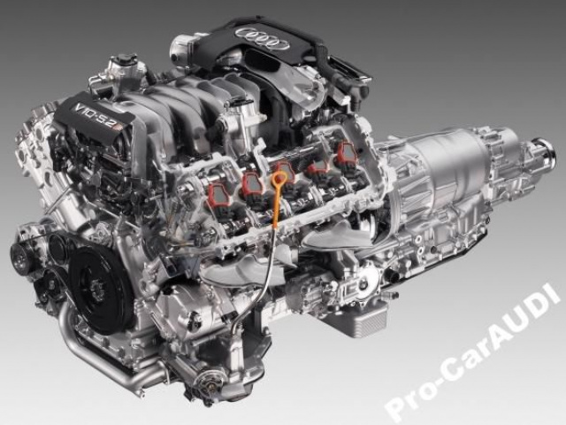 Двигатель AUDI S8 5.2 FSI + коробка передач в сборе