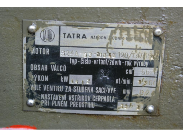 **** двигатель TATRA 924 - новый !!! Акция!
