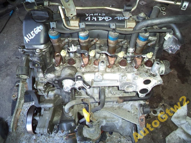 Toyota Yaris Verso двигатель 1.4 D-4D 1ND P52C 01-05r