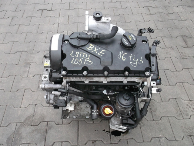 Двигатель BXE SEAT ALTEA 1.9 TDI 105 KM 86 тыс