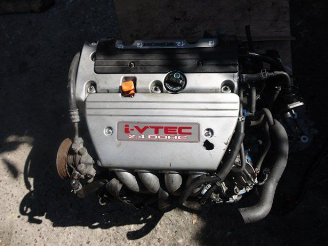 Двигатель Honda Accord 2.4 K24A3 I-VTEC odpalany.