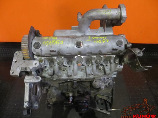 Двигатель RENAULT LAGUNA II 1.9 DCI 2002 F9Q750