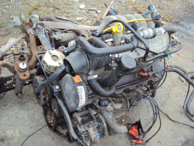 Двигатель в сборе навесное оборудование VW T4 Transporter 2.5 B ACU