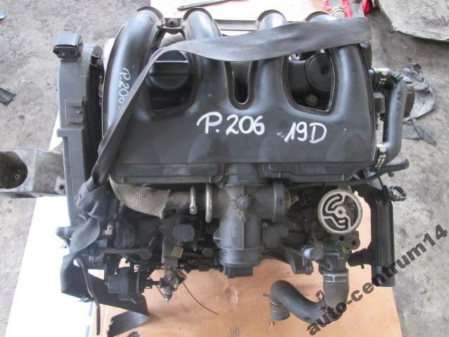 Двигатель PEUGEOT 206 1.9 D 02 r в сборе гарантия