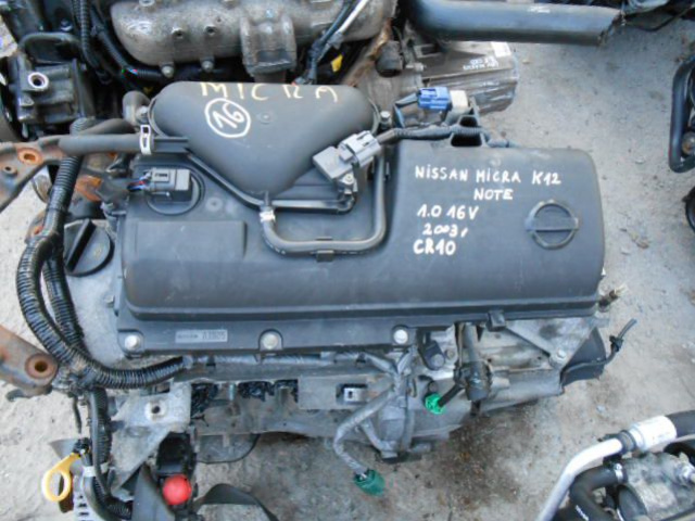 Двигатель NISSAN MICRA K12 NOTE 1.0 16V CR10 65PS