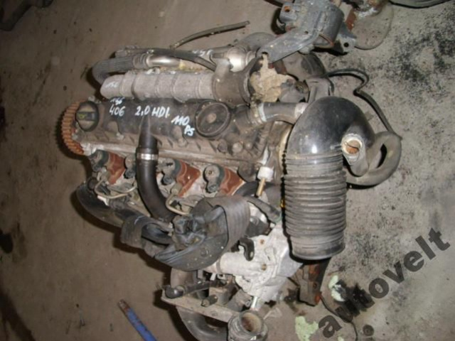 Двигатель Peugeot 406 2, 0HDI 0 HDI 110 л.с.