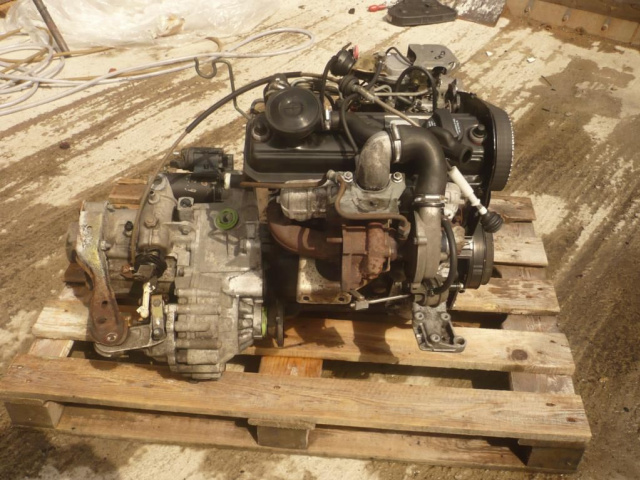 SEAT TOLEDO I 91-99r 1, 9td 75km двигатель + коробка передач