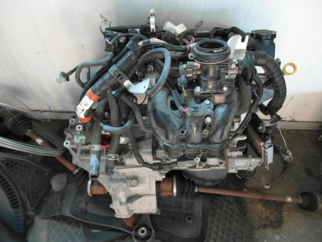 Двигатель коробка передач Peugeot 107 C1 Aygo 1.0