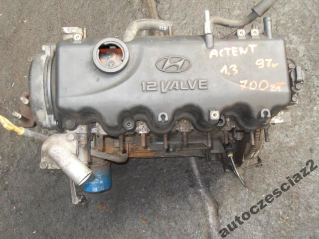 Двигатель HYUNDAI ACCENT 1.3 бензин 1997 л.с.
