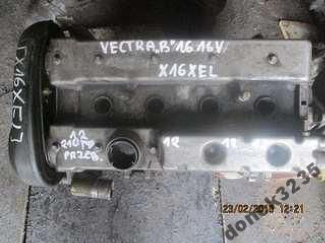 Двигатель OPEL VECTRA B 1.6B 16V X16XEL