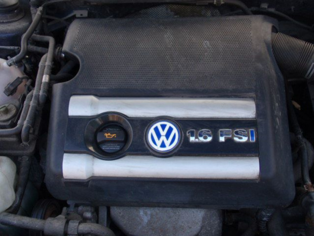 BAD двигатель 1.6 FSI VW GOLF IV AUDI SEAT W машине,