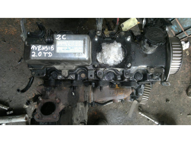 Двигатель 2C TOYOTA AVENSIS I T22 2.0 TD 98- KRAKOW