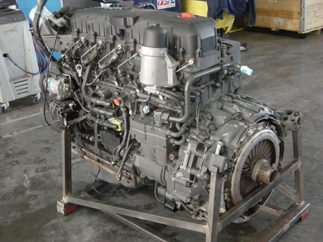 Двигатель DAF XF 105/460 2007г. поврежденный