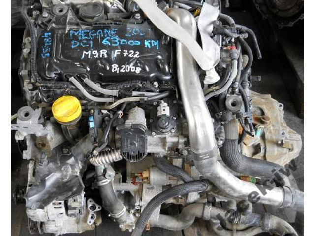 Двигатель Renault Megane 2.0 DCi 2.0dci M9R F 722 08г.