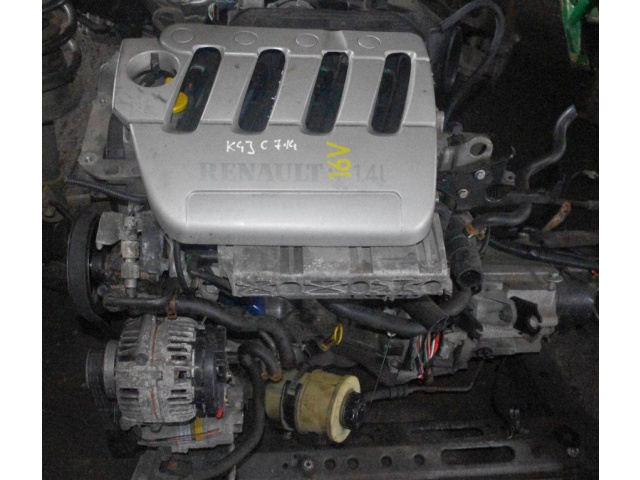 Двигатель K4JC714 RENAULT MEGANE I 1.4 16V
