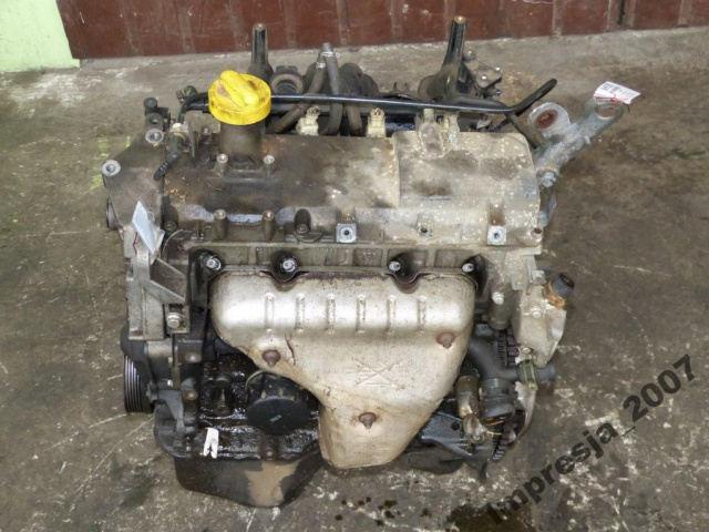 Двигатель E7J B 6/26 Renault Megane 1, 4 8V в сборе