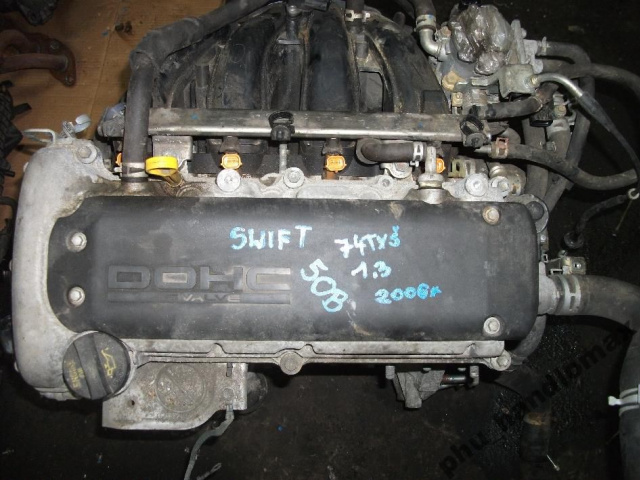 Двигатель SUZUKI SWIFT MK6 1.3 06г. пробег 74 тыс