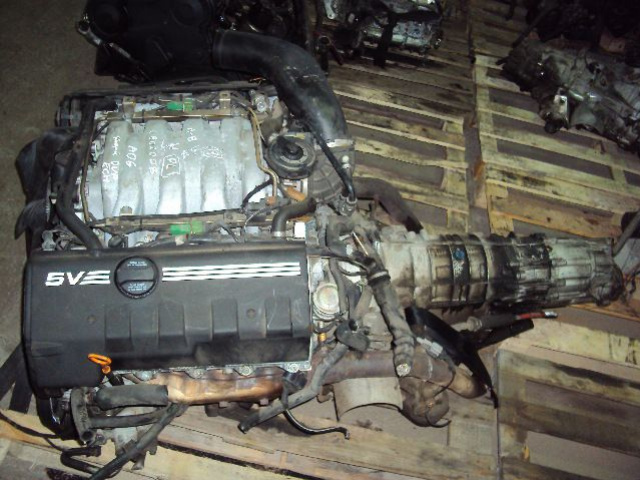 Двигатель в сборе Audi A8 D2 ПОСЛЕ РЕСТАЙЛА 3.7 V8 AQG 99-02r