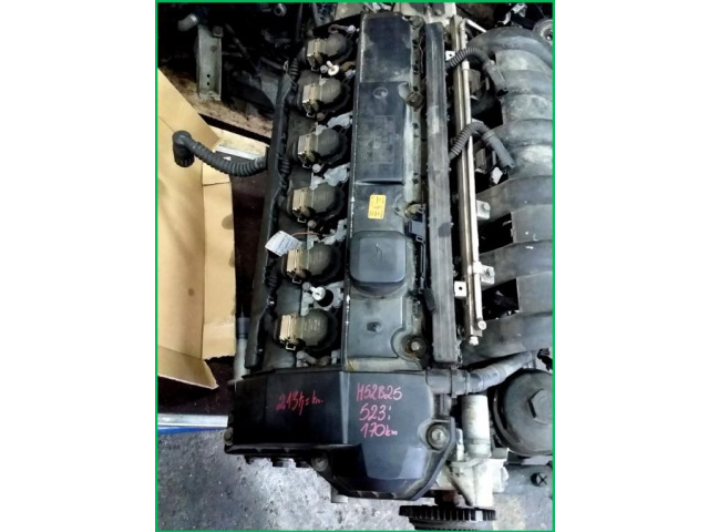Двигатель M52B25 170 KM BMW E39 E36 523i голый без навесного оборудования