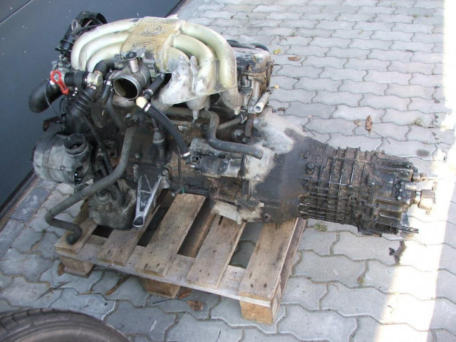 Двигатель BMW e30 e34 m20b25 2.5i в сборе ze коробка передач