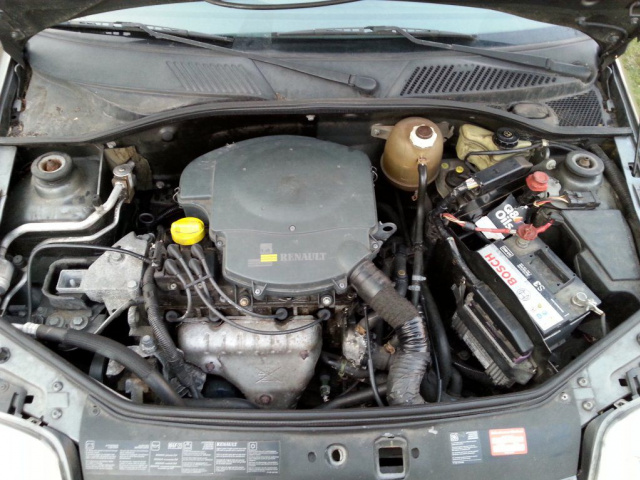 Двигатель Renault 1.4 8V E7J Clio II Kangoo 100tys km