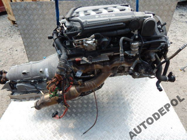 Двигатель голый BEZ навесного оборудования BMW E65 E66 N73 B60A