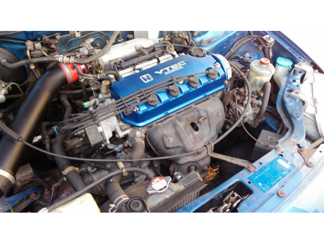 HONDA CRX DEL SOL двигатель 1.6 16V VTEC D16Z6 установка