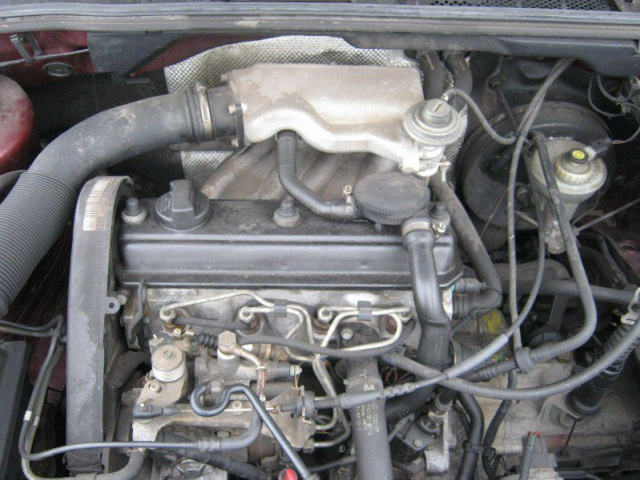 VW GOLF VENTO CADDY 1.9 D 1Y двигатель в сборе