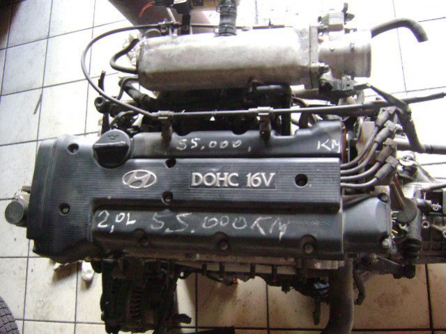 Двигатель HYUNDAI COUPE 2, 0 16V DOHC 55 тыс KM