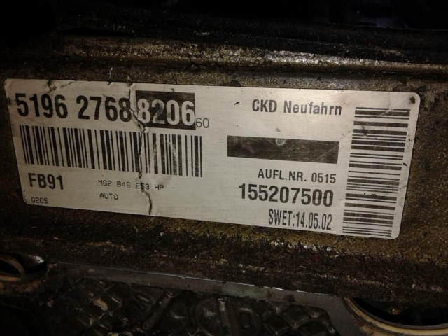 Поврежденный двигатель для BMW X5 E53 4.6 IS 347KM