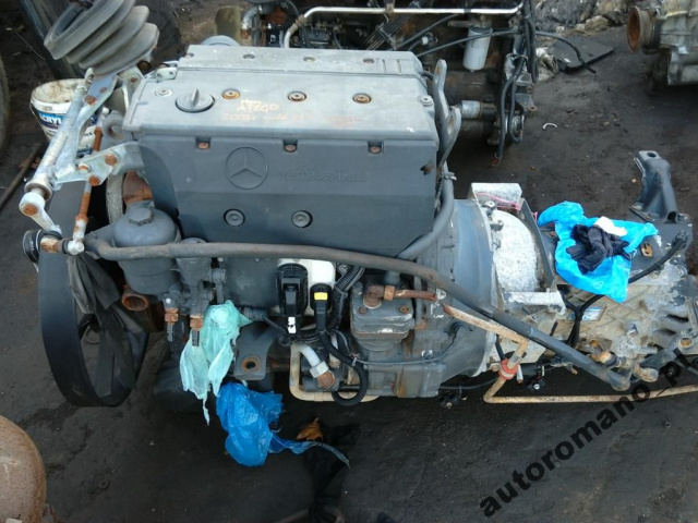Двигатель Mercedes 817 Atego 2003г..170 л.с..коробка передач tur
