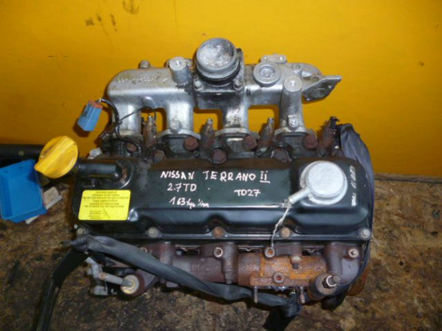 Двигатель NISSAN TERRANO II 2, 7TD 163 тыс KM TD27