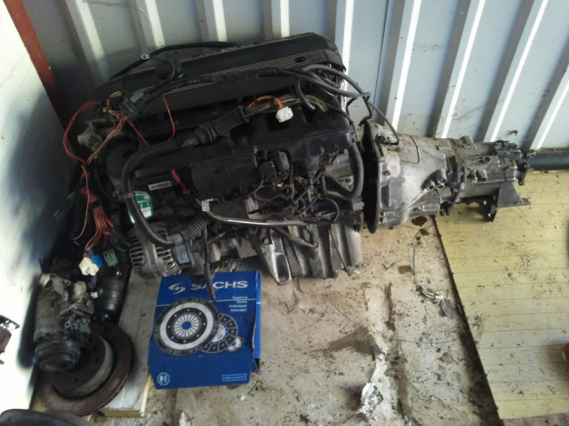 Двигатель M54B22 BMW E46 CALY ZESTAW NA SWAPA !