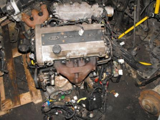 KIA SEPHIA II двигатель 1.5 16 V DOHC SHUMA в сборе
