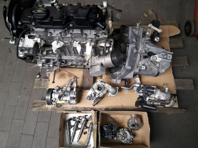 Двигатель DV4C 1.4 HDI Peugeot 207 208 C3 Fiesta VII