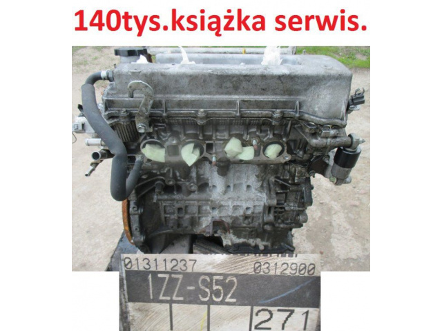 Двигатель 1.8 1zz-s52 toyota corolla verso avensis II