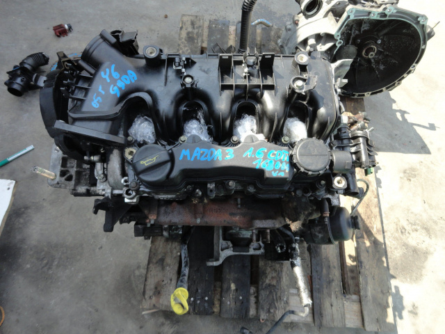 Двигатель MAZDA 3 FOCUS II 1.6 CITD TDCI Y6 GBDA