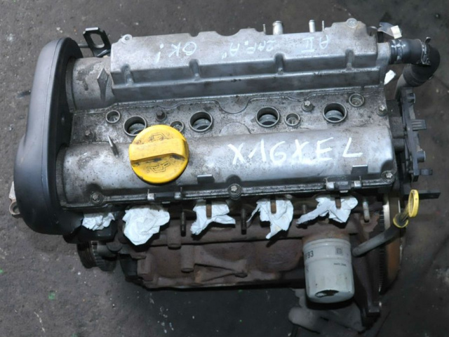 Двигатель X16XEL 1.6 16V OPEL ASTRA 2 G II 98- Wroc.