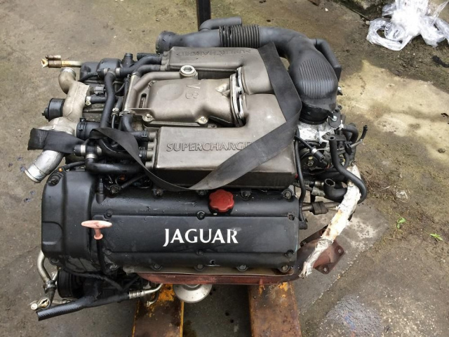 JAGUAR XKR SUPERCHARGER двигатель V8 -POZNAN