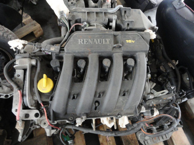 Двигатель 1, 6 16v K4M B7/01 Renault Megane 112Tkm